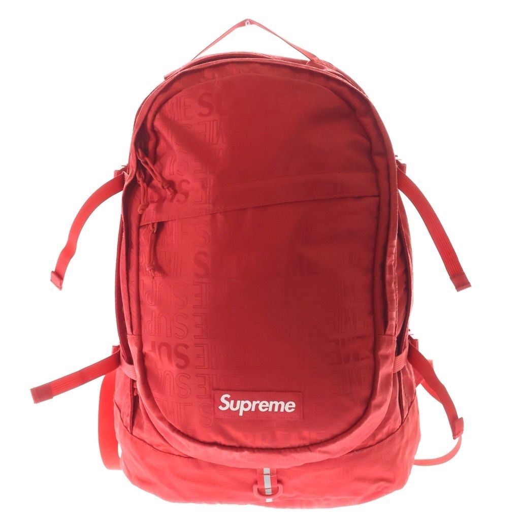 SUPREME (シュプリーム) 19SS Backpack ロゴ 総柄 バックパック