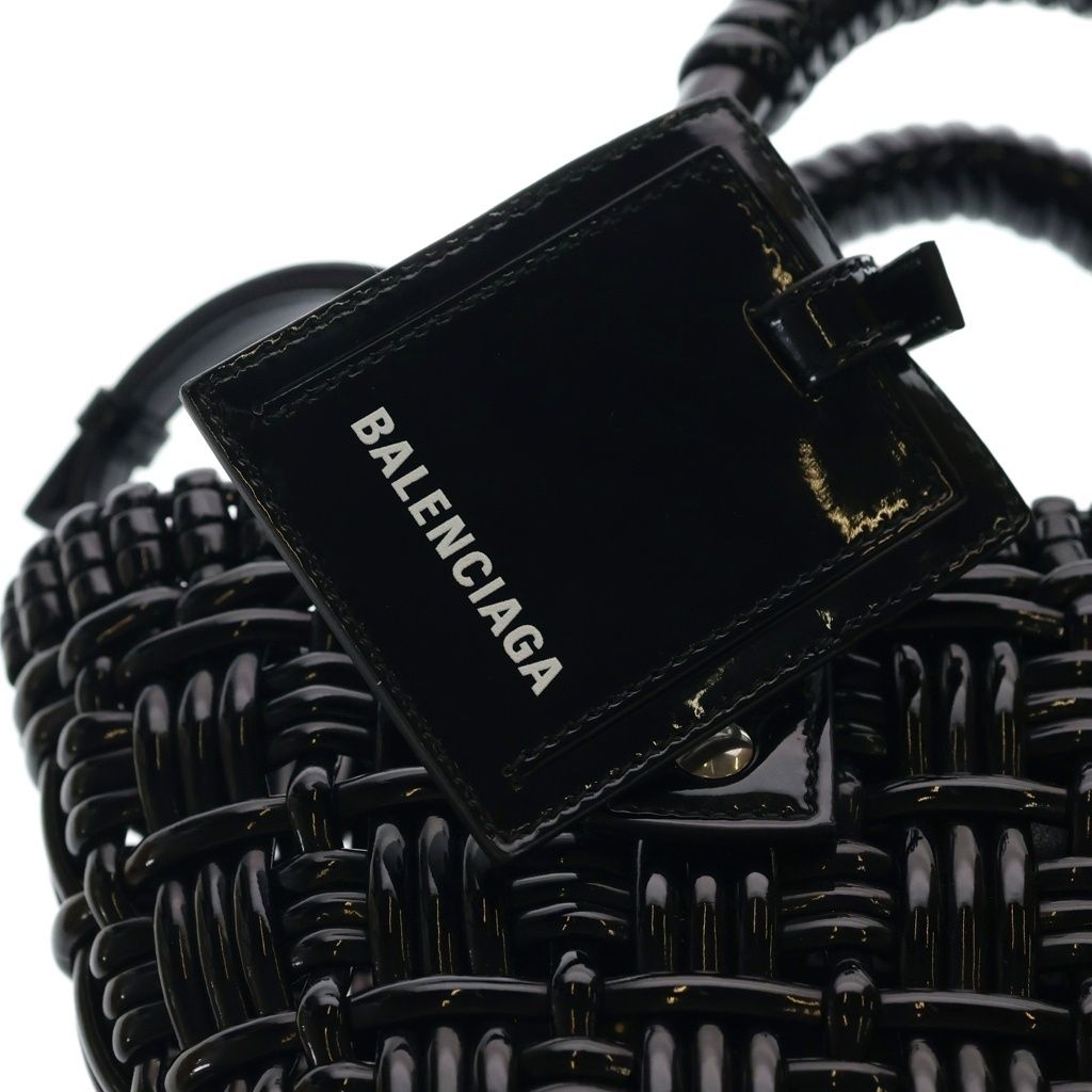 BALENCIAGA (バレンシアガ) ビストロXXS パテント エナメル 2WAY