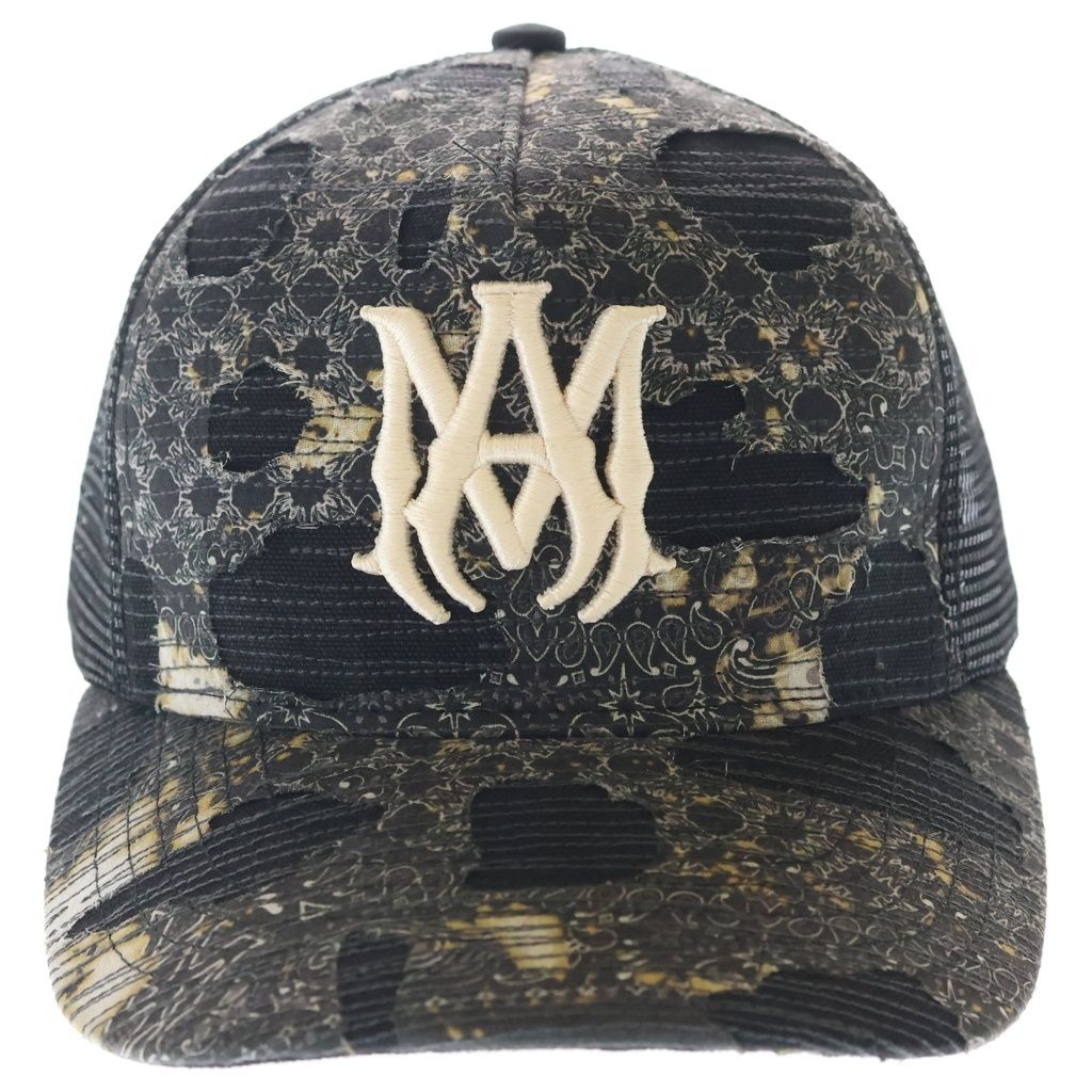 アミリ　AMIRI BANDANA REPAIR HAT キャップ AMIRI (アミリ) BANDANA REPAIR LOGO CAP バンダナ リペア ロゴ