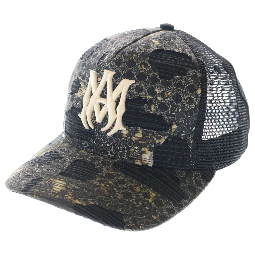 アミリ　AMIRI BANDANA REPAIR HAT キャップ AMIRI (アミリ) BANDANA REPAIR LOGO CAP バンダナ リペア ロゴ