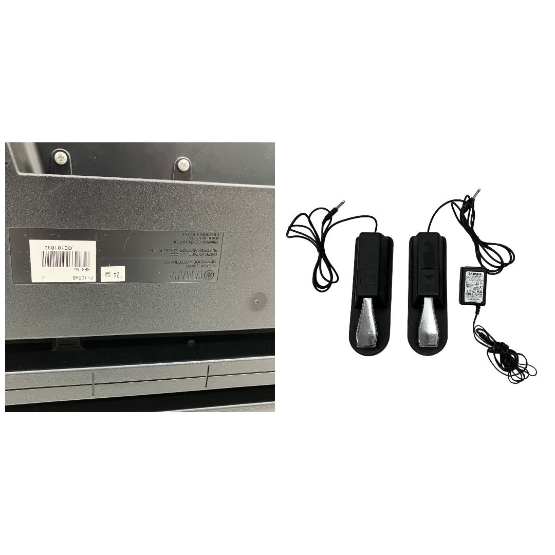 YAMAHA P-125aB 電子ピアノ キーボード 鍵盤楽器 ヤマハ 中古
