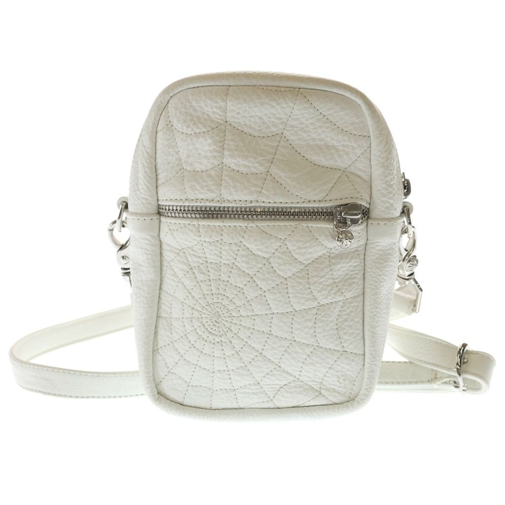CHROME HEARTS (クロムハーツ) TAKAMINI Spider Web Shoulder Bag タカミニ スパイダーウェブ ショルダーバッグ ホワイト