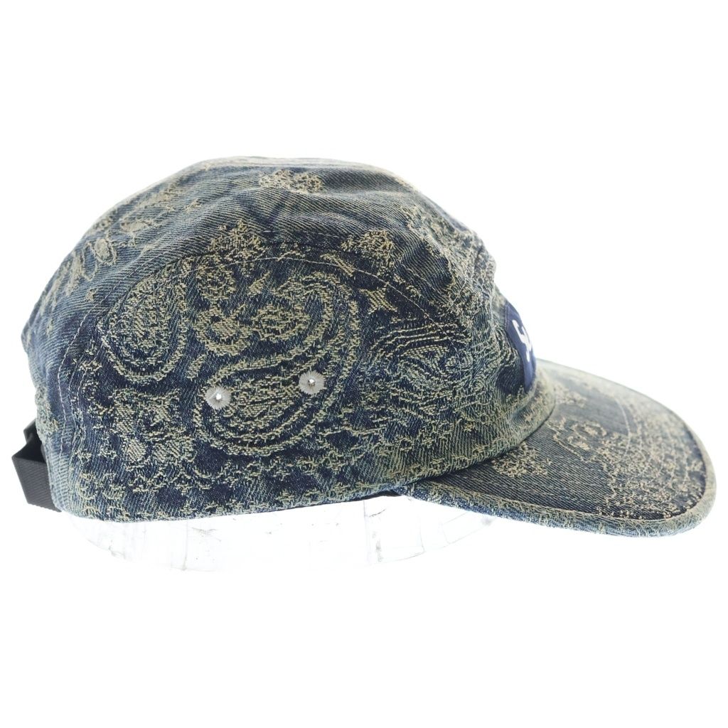 SUPREME (シュプリーム) 25SS Bandana Jacquard Denim Camp Cap