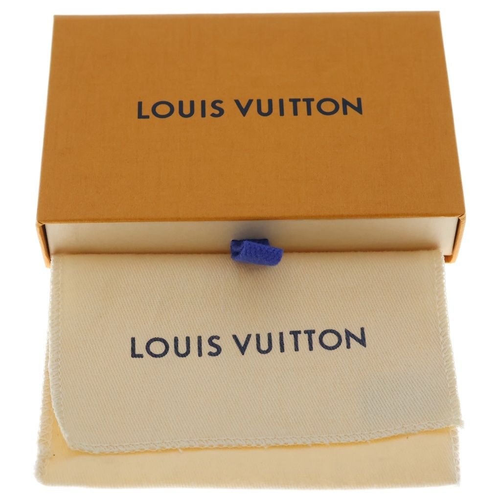 LOUIS VUITTON (ルイヴィトン) ポルトクレ LVギヨーシュ キーリング