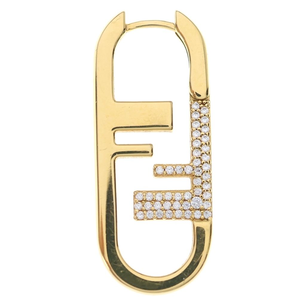 FENDI (フェンディ) オーロック シングル ピアス ゴールド
