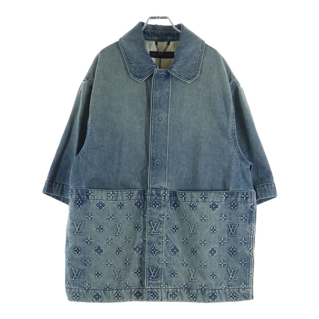 LOUIS VUITTON (ルイヴィトン) 23AW MONOGRAM DENIM WORK S/S SHIRT