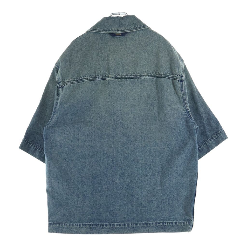 LOUIS VUITTON (ルイヴィトン) 23AW MONOGRAM DENIM WORK S/S SHIRT