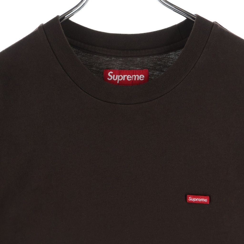 SUPREME (シュプリーム) 26SS Small Box Tee Dark Brown スモール