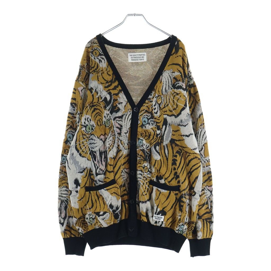 WACKO MARIA (ワコマリア) 23SS ×TIM LEHI JACQUARD CARDIGAN ティム