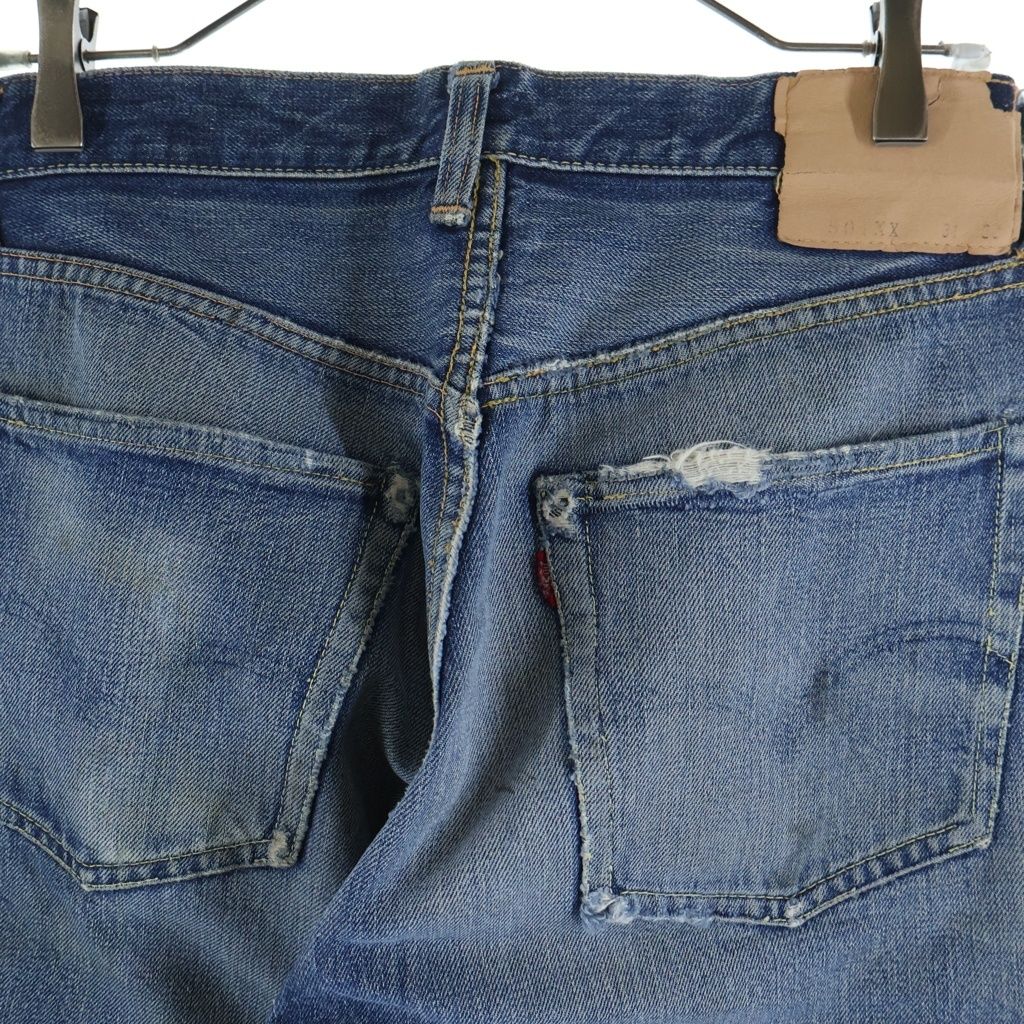 Levi's (リーバイス) 50S 501XX 紙パッチギャラ入り 両面BIG E 均等V