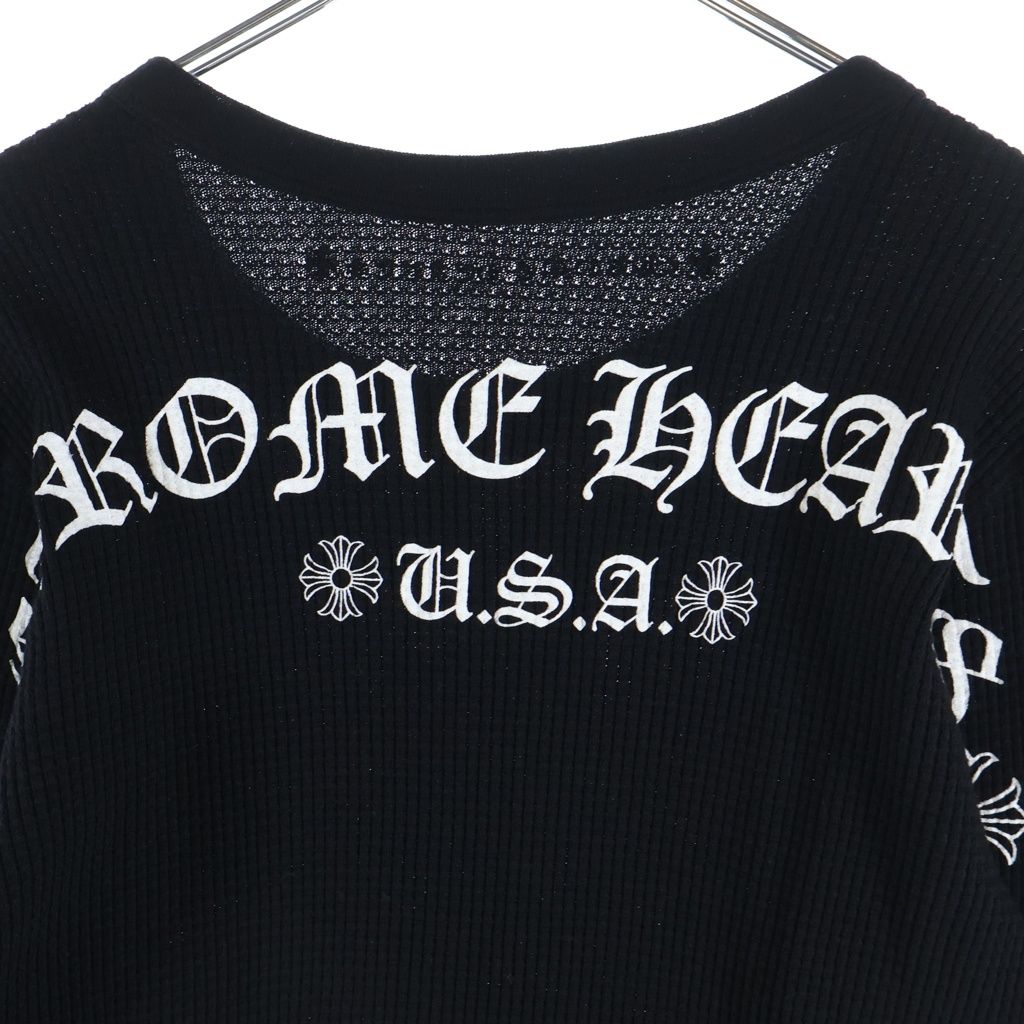 CHROME HEARTS (クロムハーツ) Thermal L/S Tee サーマルカットソー 袖