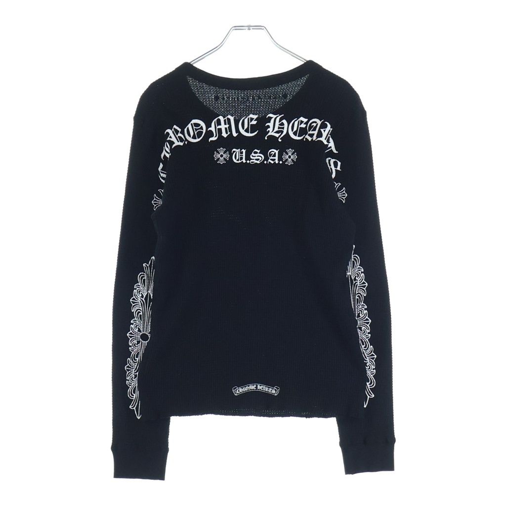 CHROME HEARTS (クロムハーツ) Thermal L/S Tee サーマルカットソー 袖