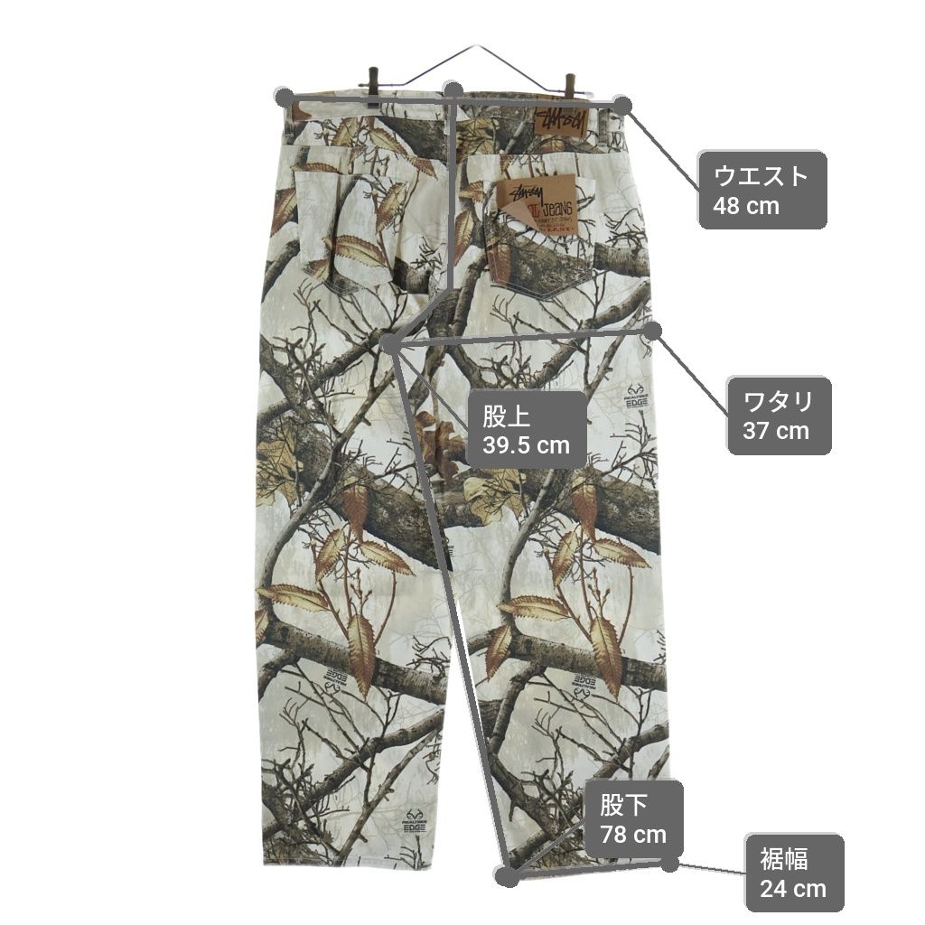 STUSSY (ステューシー) 23AW BIG OL JEAN REALTREE EDGE リアルツリー