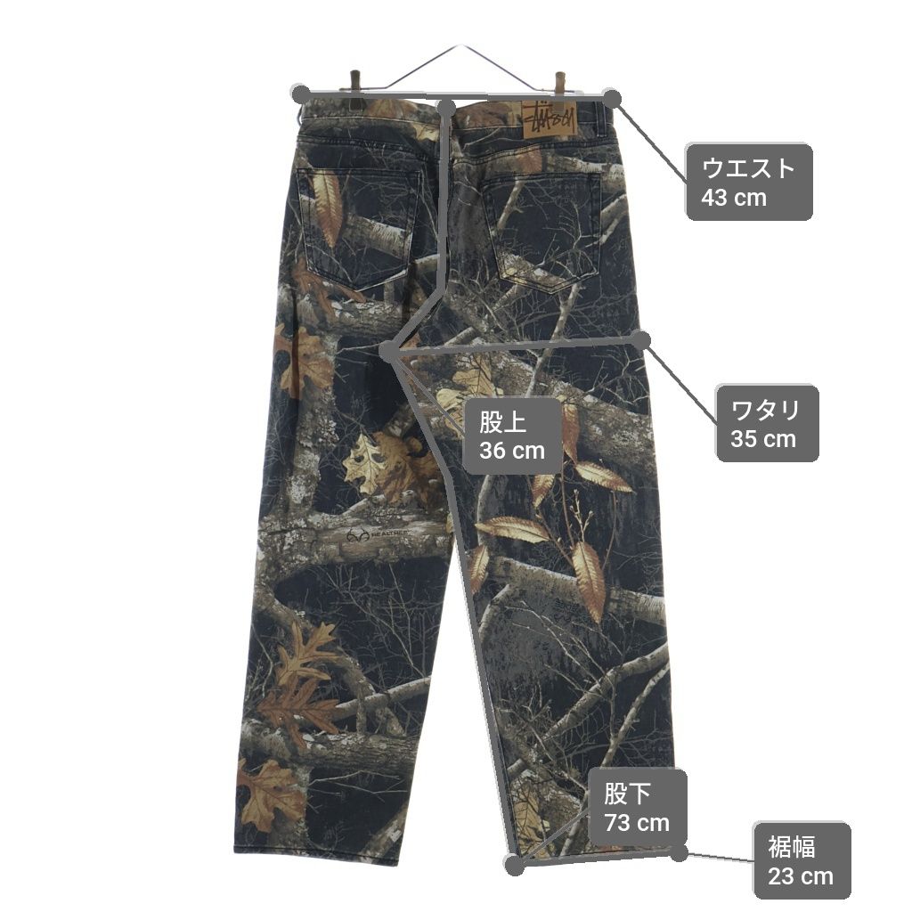 STUSSY (ステューシー) 23AW BIG OL JEAN REALTREE EDGE リアルツリー