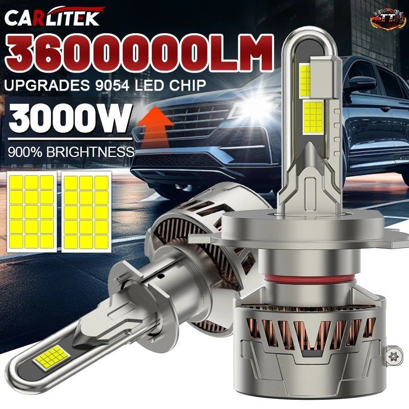 6000K H7 LEDヘッドライトバルブ 3000W H1 H4 H8 H11 9005 HB3 9006 HB4 880 881 スーパーデュアル銅管LEDヘッドライトバルブ 12/24V
