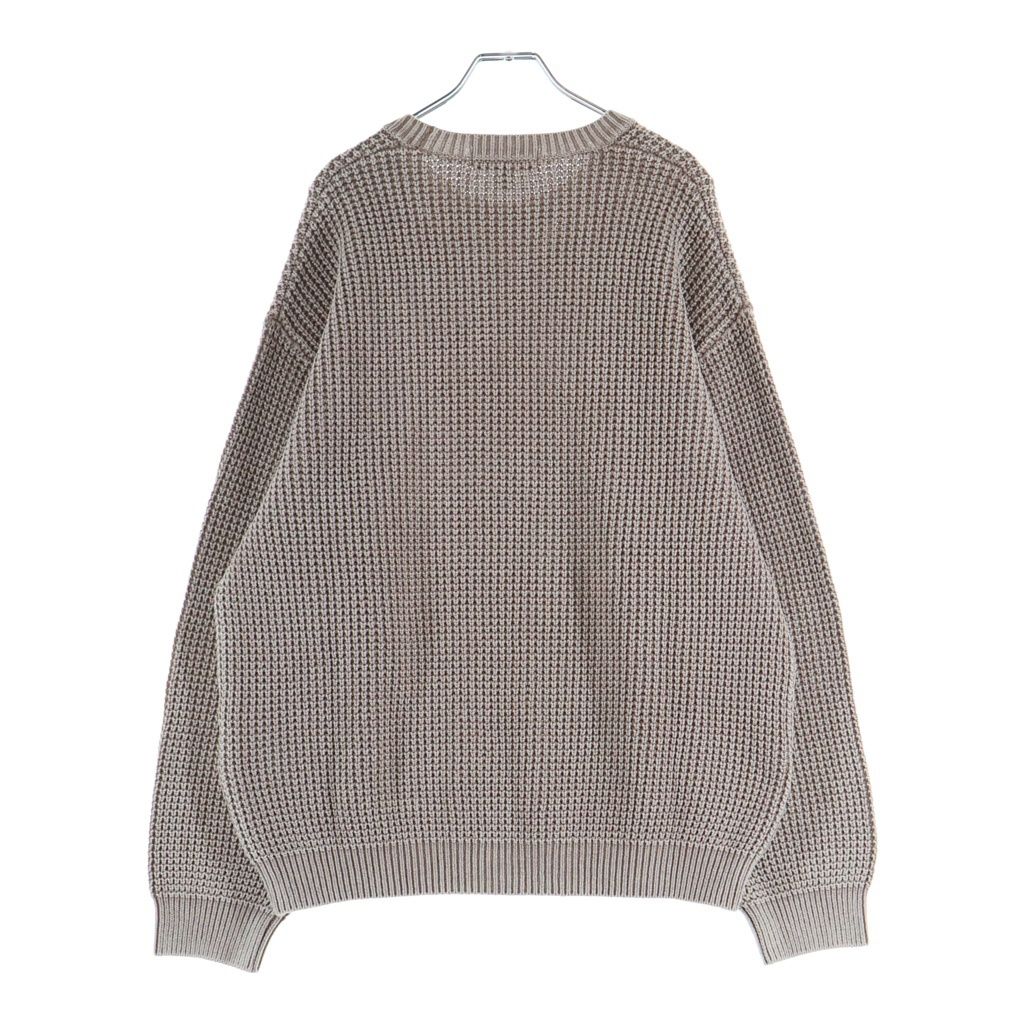 SUPREME (シュプリーム) 26SS Washed Small Box Waffle Sweater Light