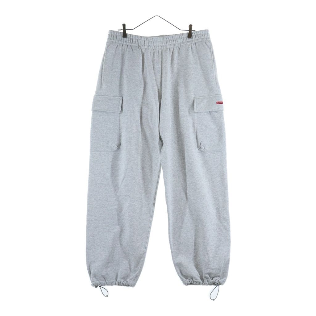 SUPREME (シュプリーム) 25AW Small Box Cargo Sweatpant スモールボックスロゴ カーゴスウェットパンツ グレー