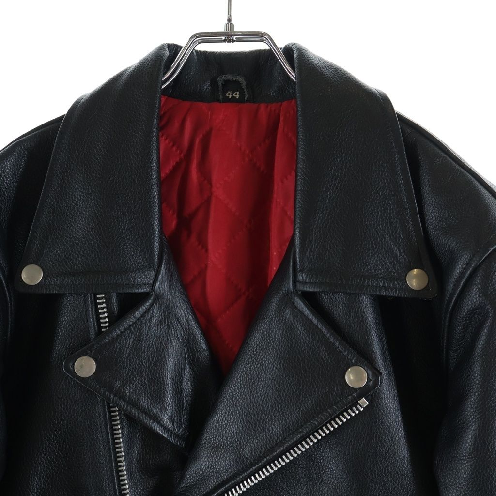 NO BRAND (ノーブランド) GENUINE LEATHER JACKET 裏地キルティング