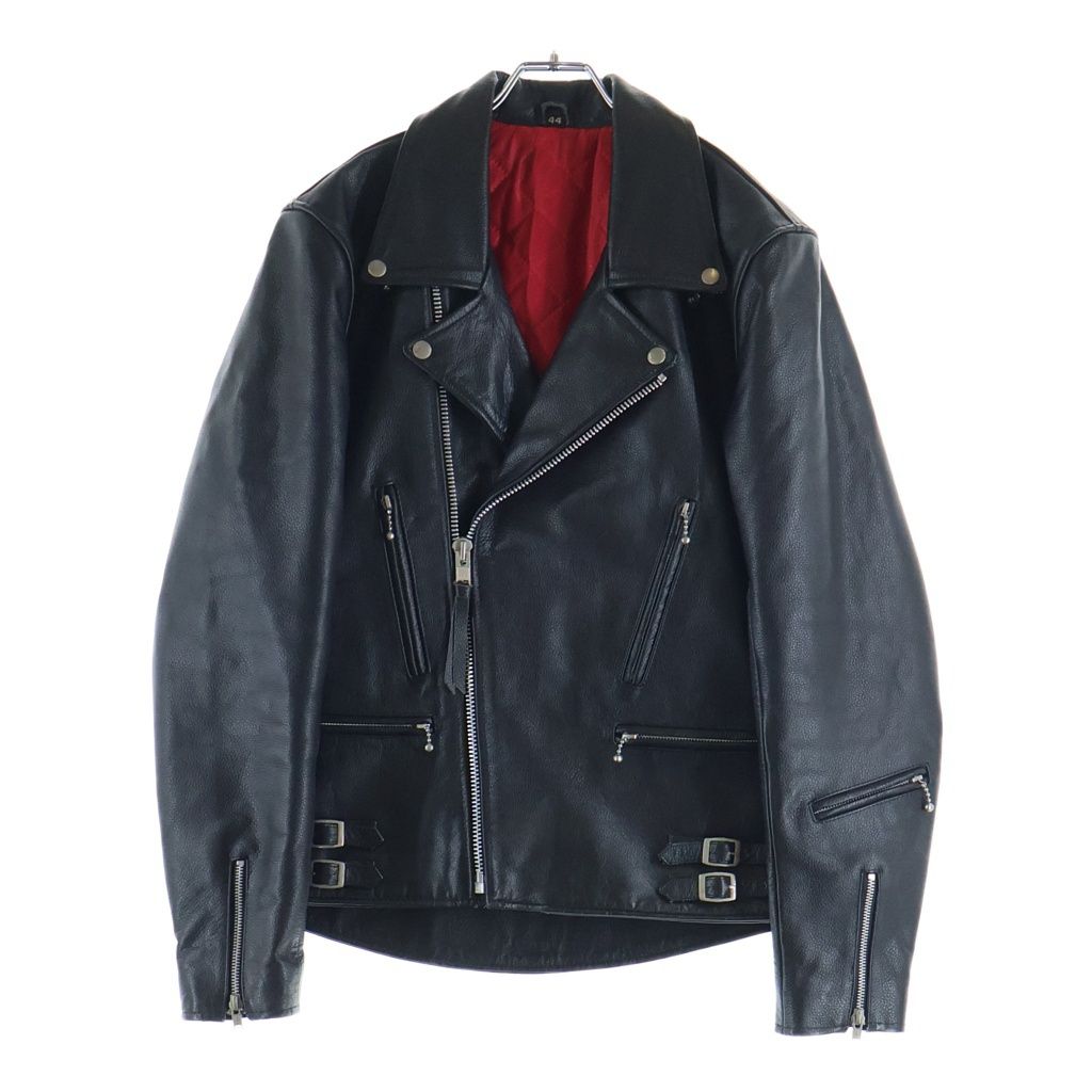 NO BRAND (ノーブランド) GENUINE LEATHER JACKET 裏地キルティング