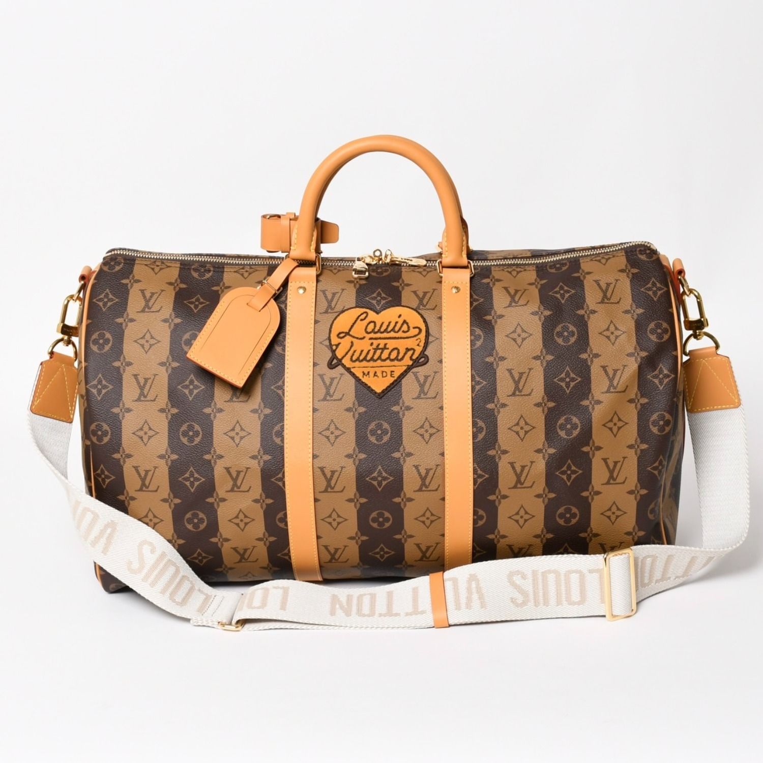 新品同様 LOUIS VUITTON×NIGO ルイヴィトン×ニゴー ボストンバッグ