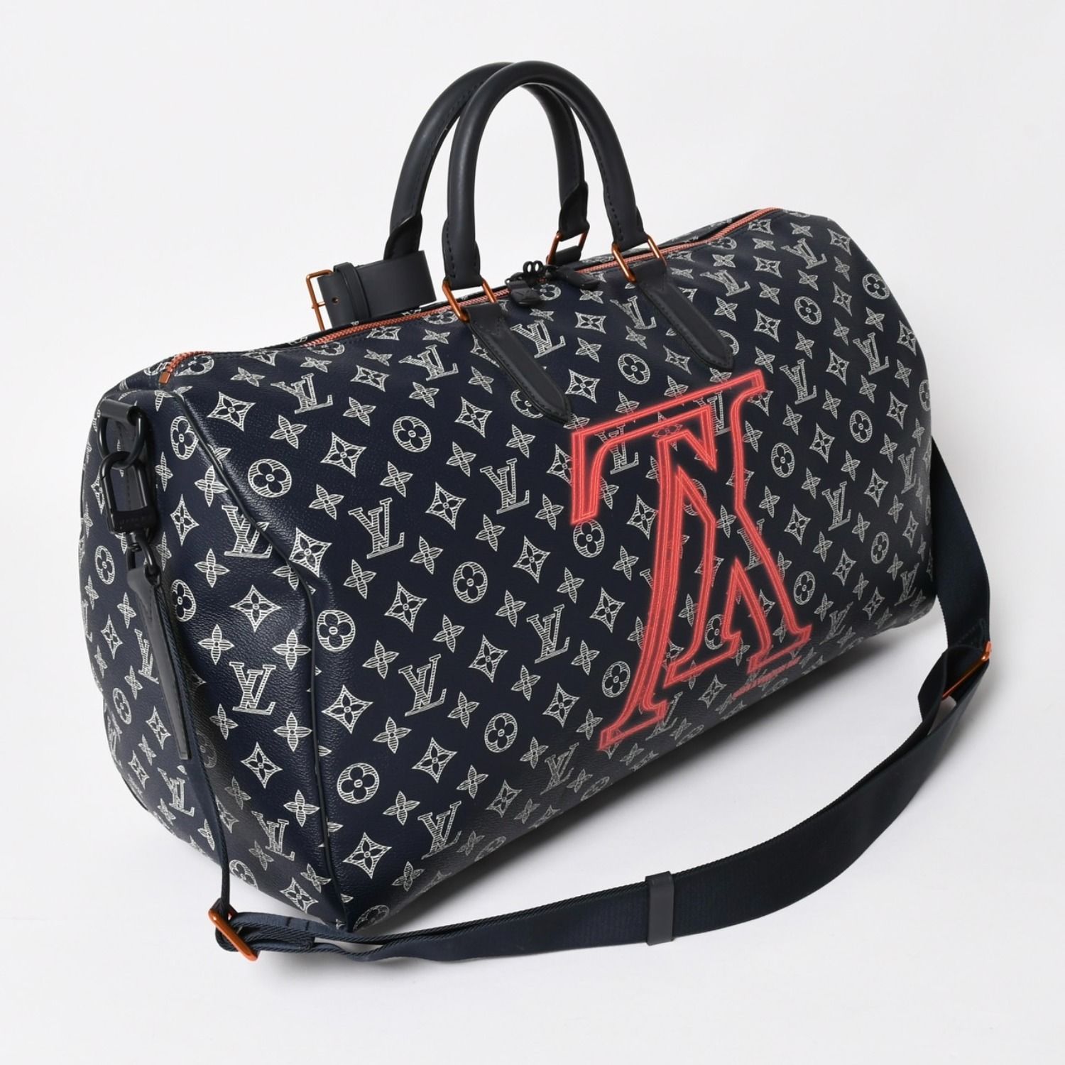 Louis Vuitton ボストンバッグ キーポル 極美品 LOUIS VUITTON ルイヴィトン ボストンバッグ キーポル50バンド