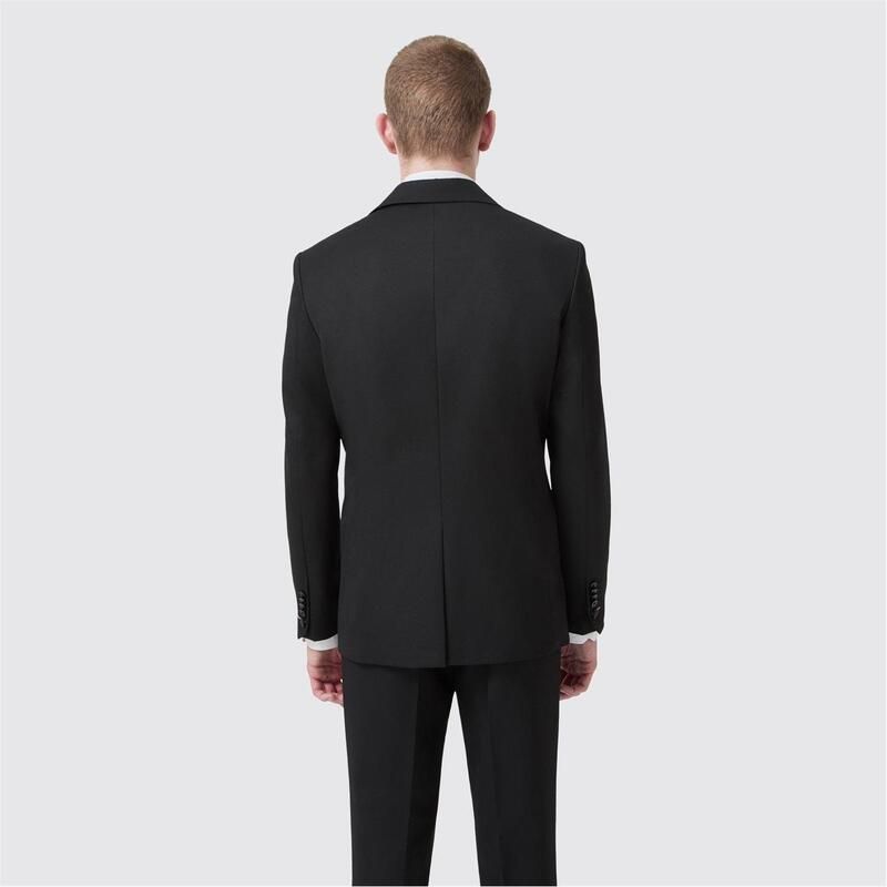 ツイステッド テイラー メンズ アウター ジャケット・ブルゾン スリムフィット ジャケット Twisted Tailor Ellroy Slim Fit Jacket Black ブラック