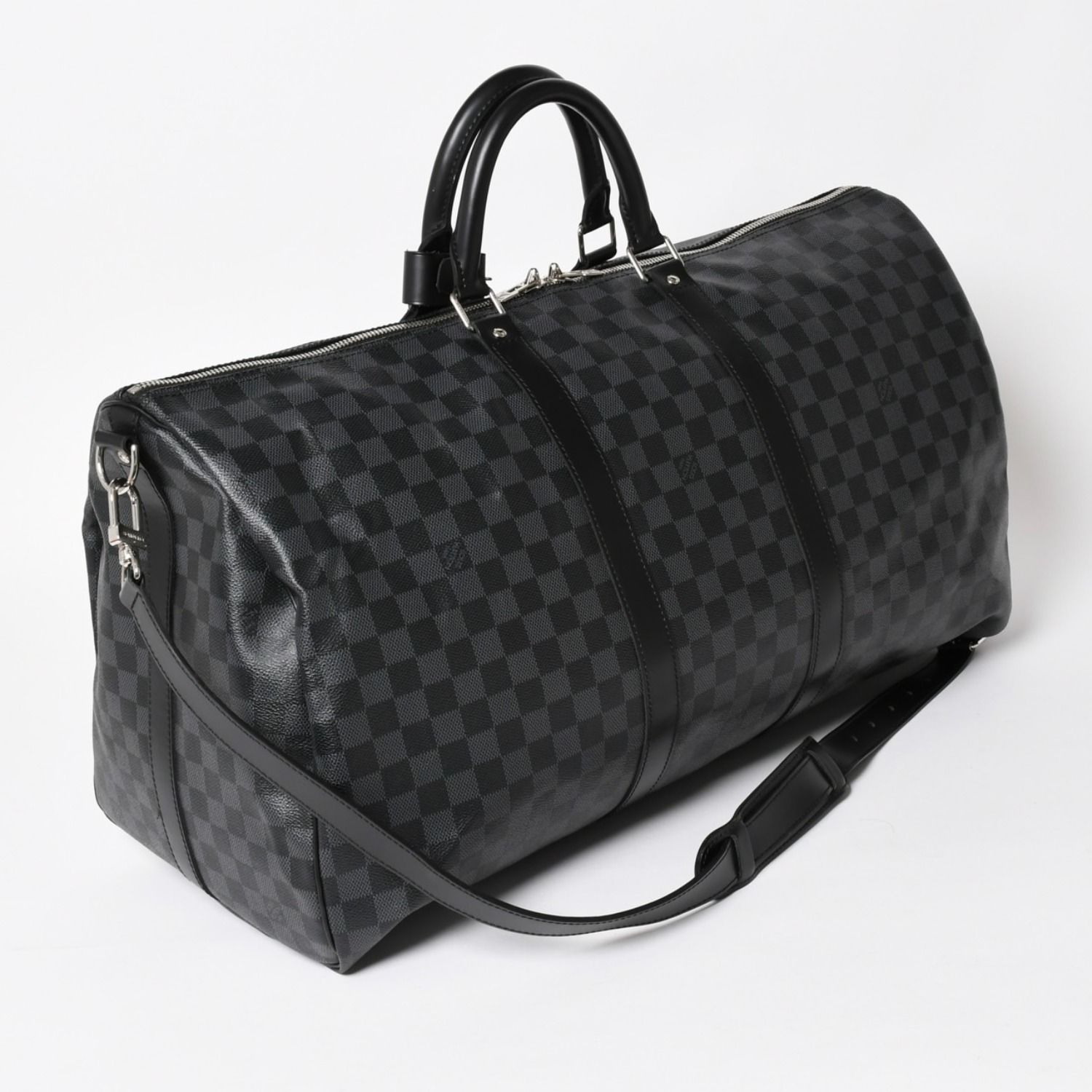 極美品 ルイヴィトン LOUIS VUITTON キーポル バンドリエール 55