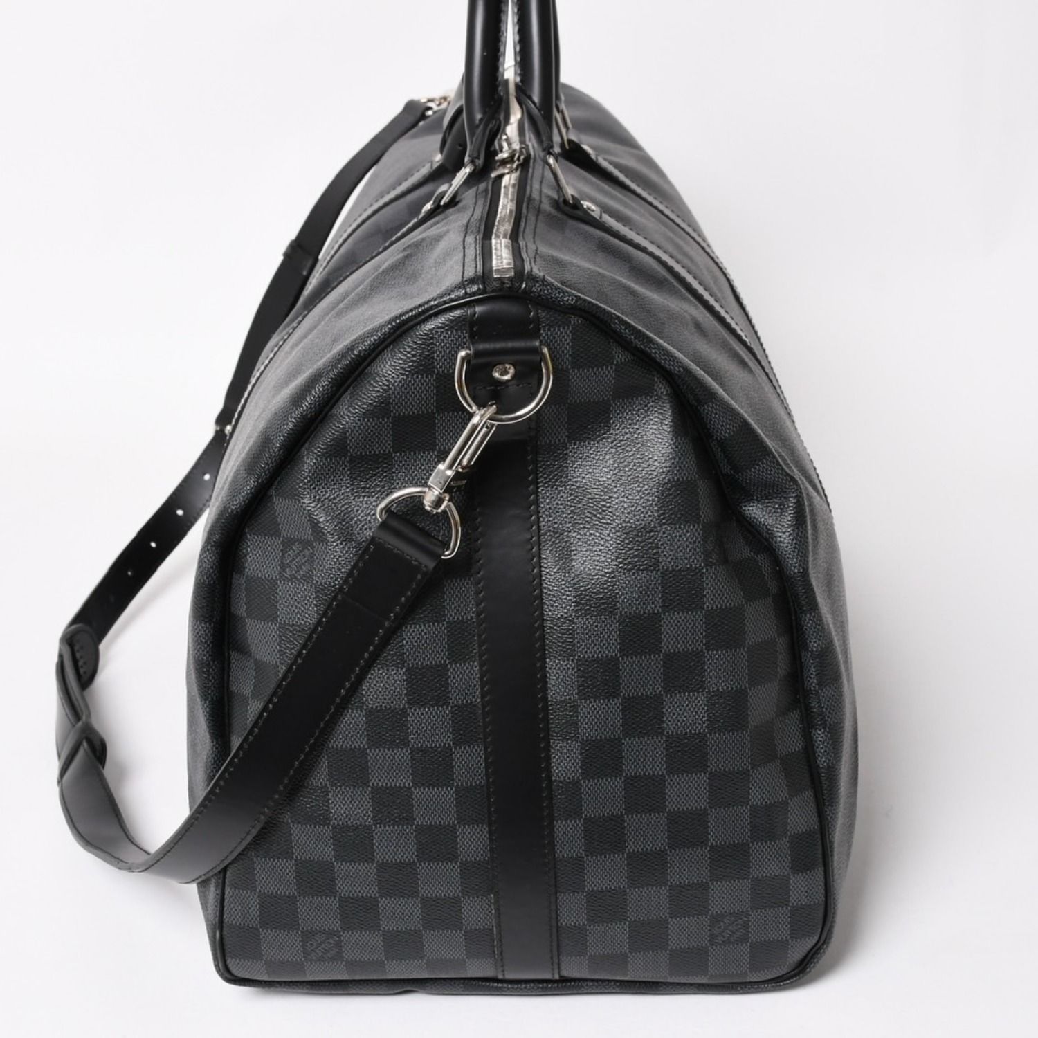 極美品 ルイヴィトン LOUIS VUITTON キーポル バンドリエール 55