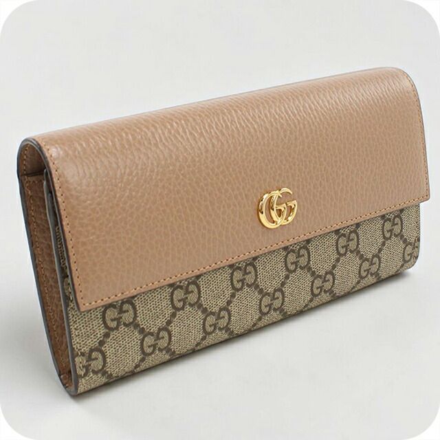 グッチ GUCCI 財布 レディース 456116 ダブルG バイカラー　コンチネンタルウォレット
