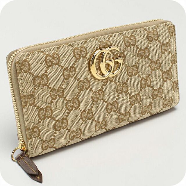 グッチ GUCCI 財布 レディース 443123 GGマーモント ジップアラウンドウォレット