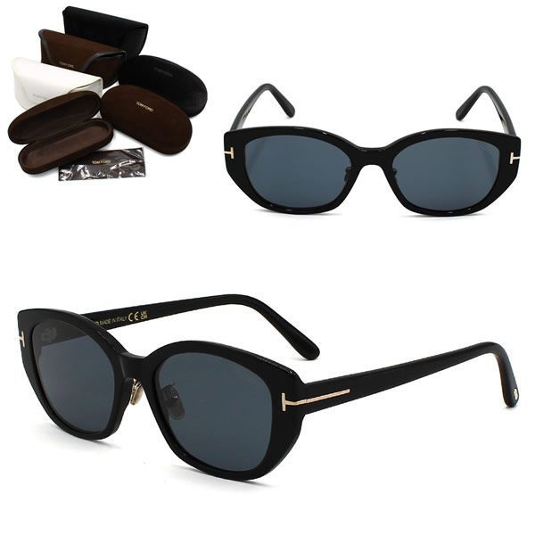 トムフォード サングラス TOM FORD FT1168-K/S 01A 54 サングラス EYEWEAR アジアンフィット ブラック グレー メンズ レディース ユニセックス