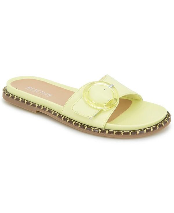 ケネスコール レディース シューズ サンダル Kenneth Cole Reaction Womens Syrena Round Toe Flat Sandals Limezest