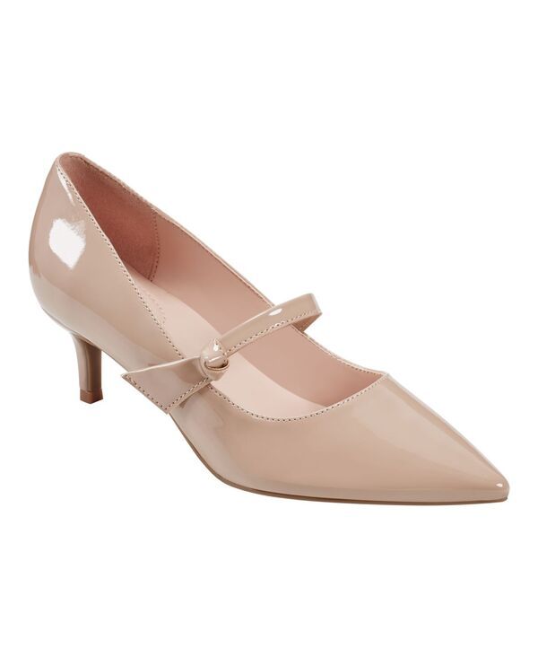 バンドリーノ レディース シューズ パンプス ヒール Bandolino Womens Medley Mary Jane Kitten Heel Pumps Light Natural
