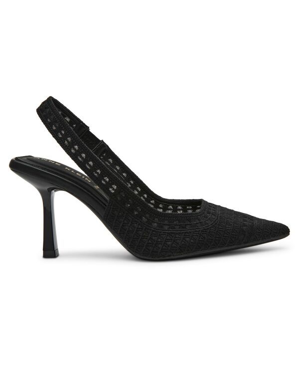 アンクライン レディース シューズ パンプス Anne Klein Womens Ismeralda Pointed Toe Pumps Black Crochet ブラック
