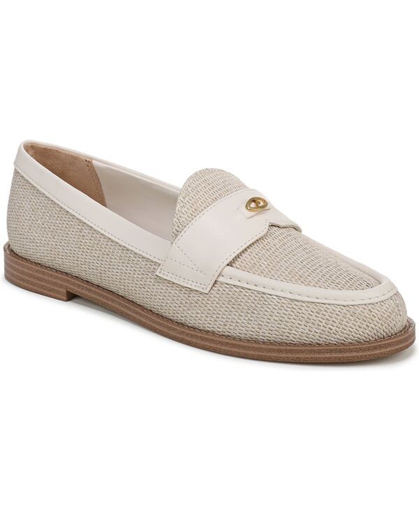 フランコサルト レディース シューズ パンプス ローファー Franco Sarto Womenstellan Pointed Toe Loafers Beige Woven Fabric ベージュ