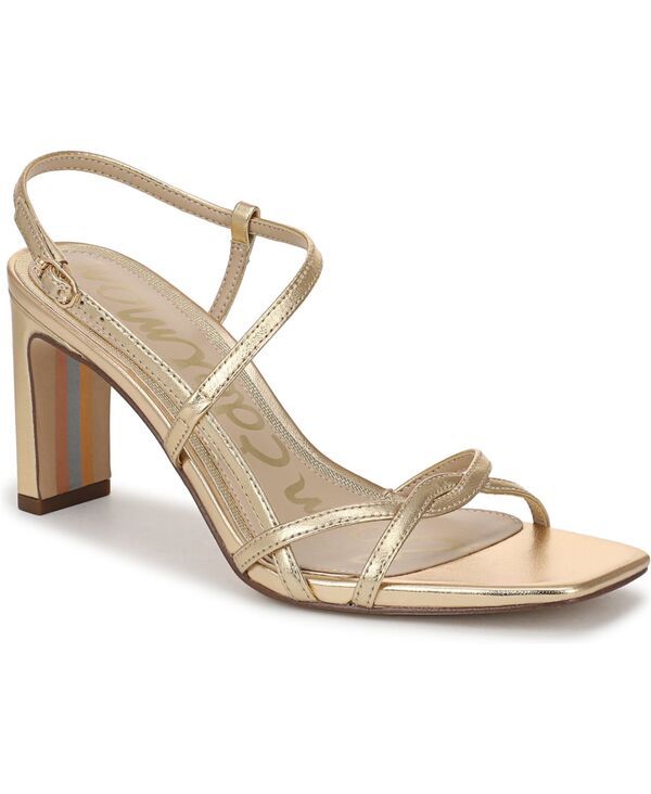 サムエデルマン レディース シューズ サンダル Sam Edelman Womens Elissa Strappy Sandals Amber Gold アンバー