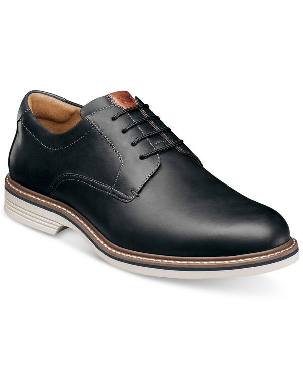 フローシャイム メンズ シューズ オックスフォード レザー Florsheim Mens Norfolk Leather Plain Toe Oxford Black Ch ブラック