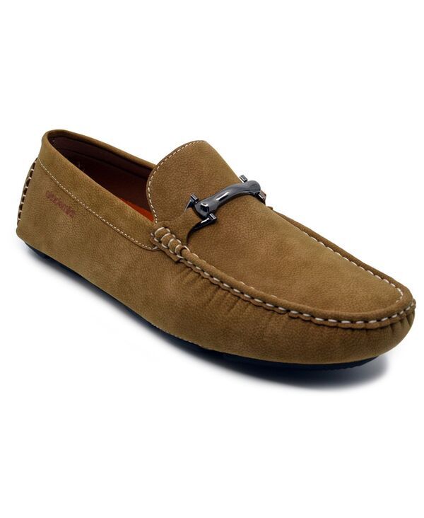 アカデミクス メンズ シューズ スリッポン・ローファー Akademiks Mens Weston Slip On Buckle Loafers Wheat
