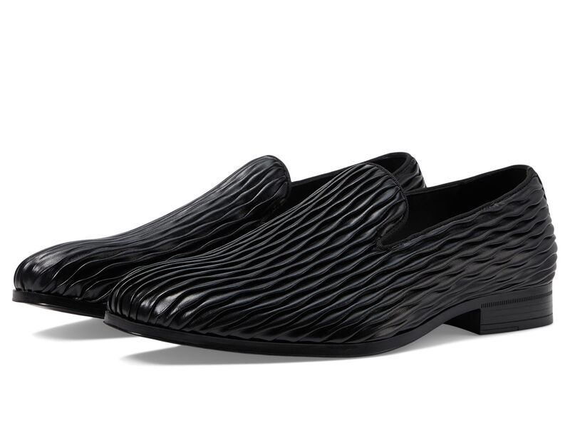 ステイシーアダムス メンズ シューズ スリッポン・ローファー Stacy Adams Seismith SlipOn Black ブラック