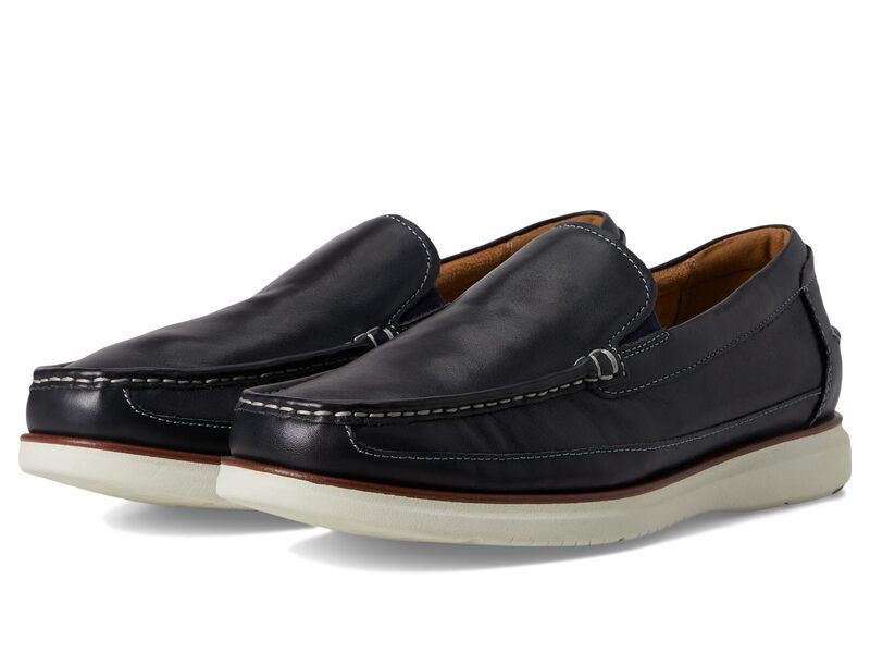 フローシャイム メンズ シューズ スリッポン・ローファー Florsheim Tropics Moc Toe Venetian SlipOnavy ネイビー