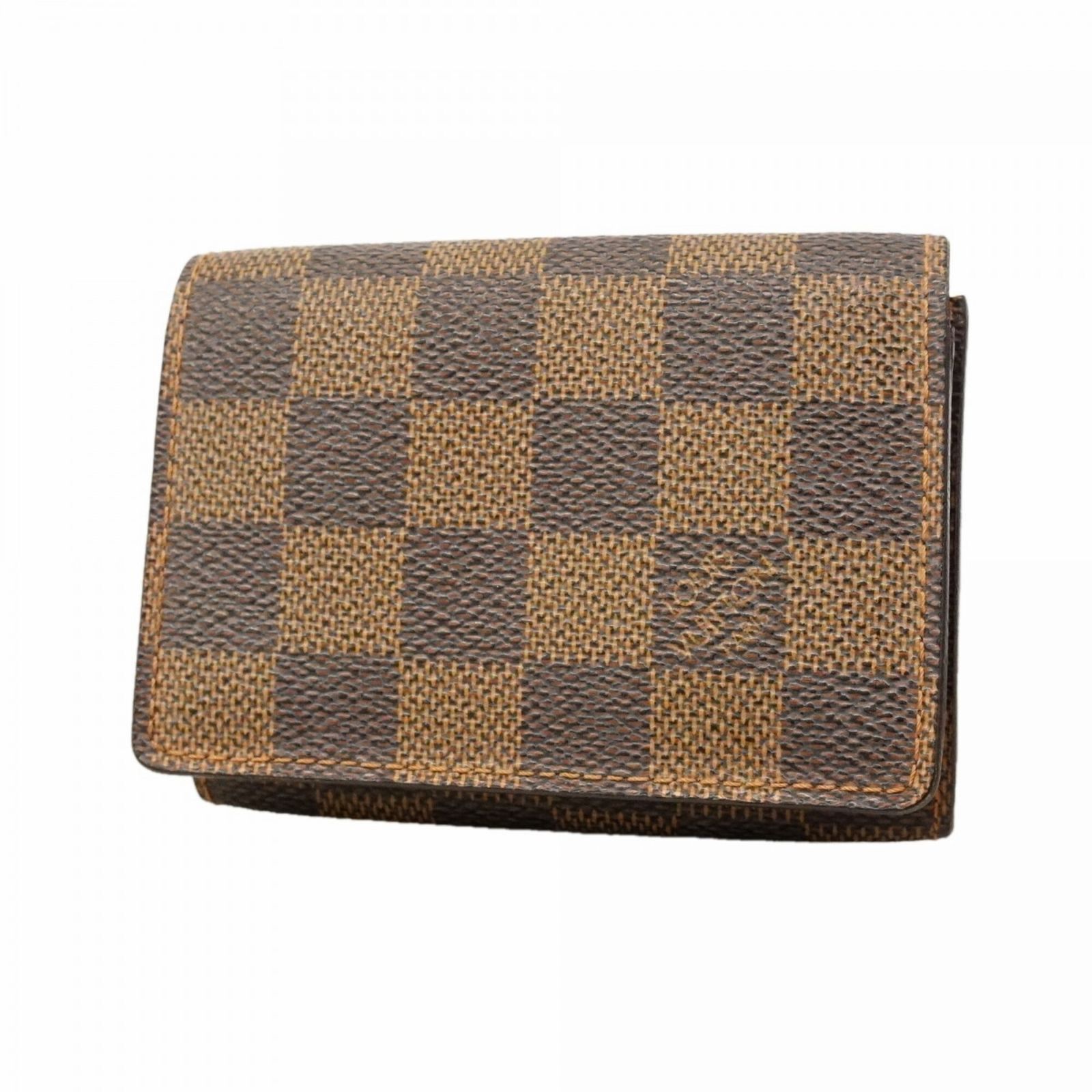 ルイ・ヴィトン(Louis Vuitton) ルイ・ヴィトン 名刺入れ・カードケース ダミエ アンヴェロップカルトドゥヴィジット N62920 エベヌメンズ レディース