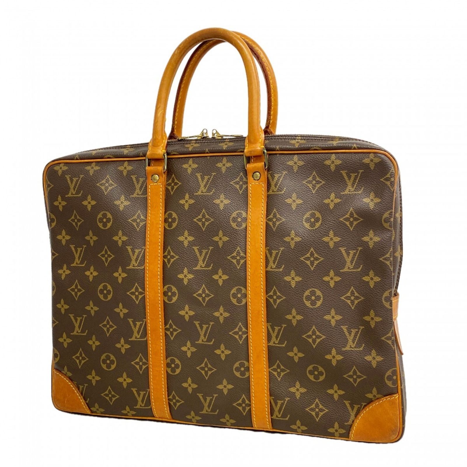 ルイ・ヴィトン(Louis Vuitton) ルイ・ヴィトン バッグ モノグラム ポルトドキュマンヴォワヤージュ M53361 ブラウンメンズ
