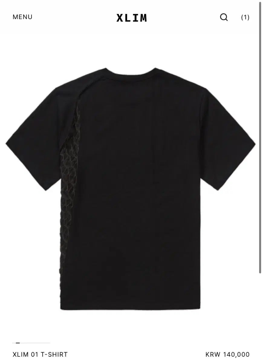 XLIM 01 半袖 Tシャツ ブラック sサイズ 新品