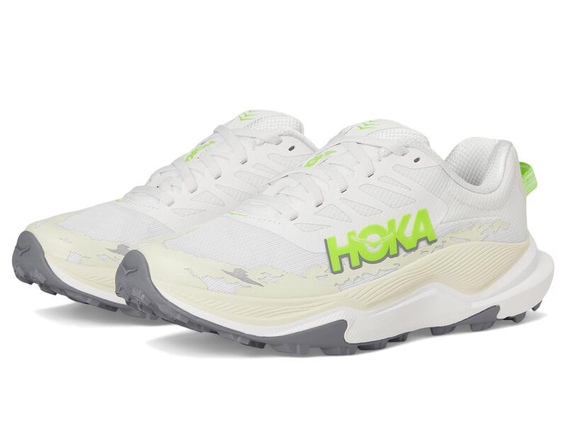 ホカオネオネ レディース シューズ スニーカー Hoka Torrent 4 WhiteNeon Lime ホワイト