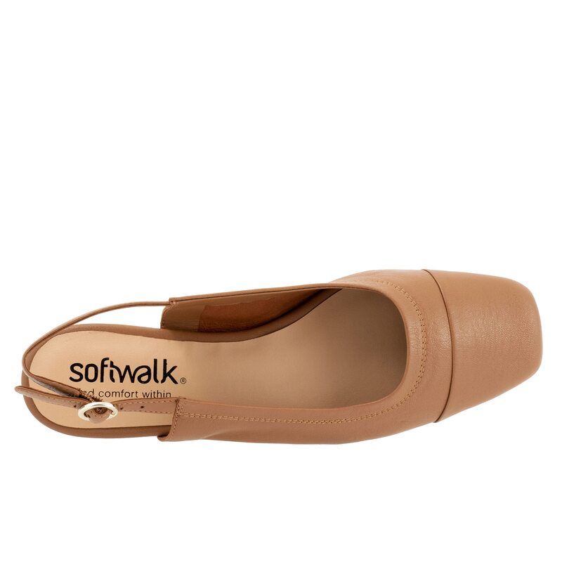 ソフトウォーク レディース シューズ サンダル SoftWalk Vittoria Tan タン