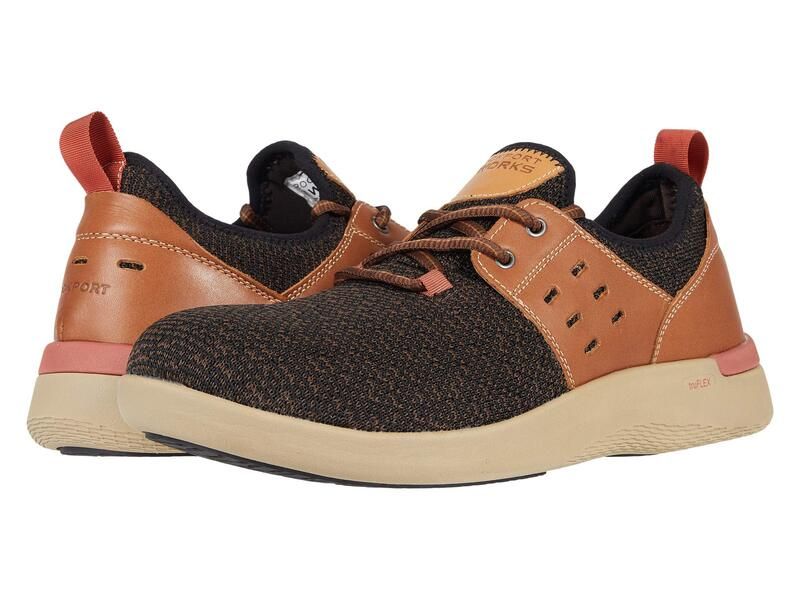 ロックポート メンズ シューズ スニーカー Rockport Works TruFlex Fly Composite Toe Brown ブラウン