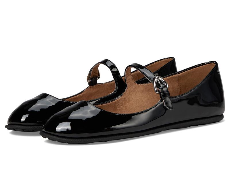 エアロソールズ レディース シューズ スニーカー Aerosoles Perry Black Patent PU ブラック