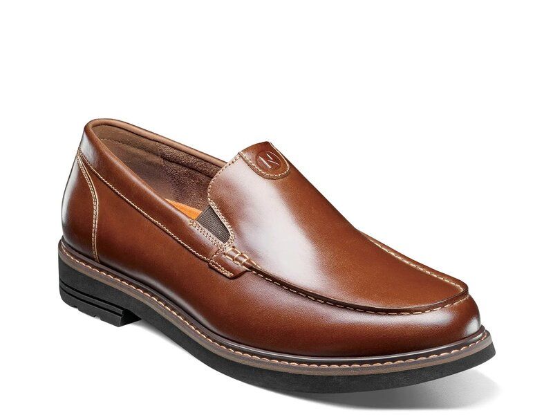 ノンブッシュ メンズ シューズ スリッポン・ローファー Nunn Bush Owen II Venetian Loafer Cognac