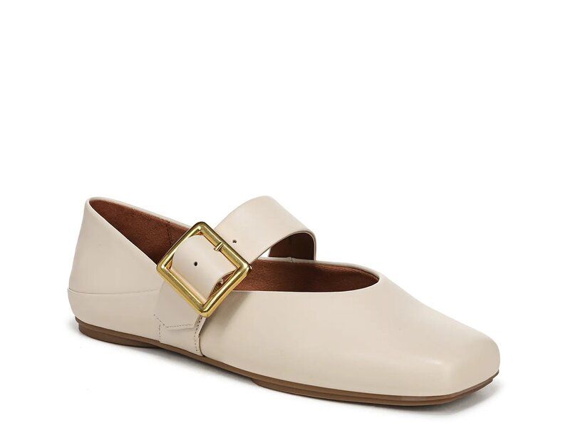 フランコサルト レディース シューズ パンプス Franco Sarto Oakes Mary Jane Flat White ホワイト