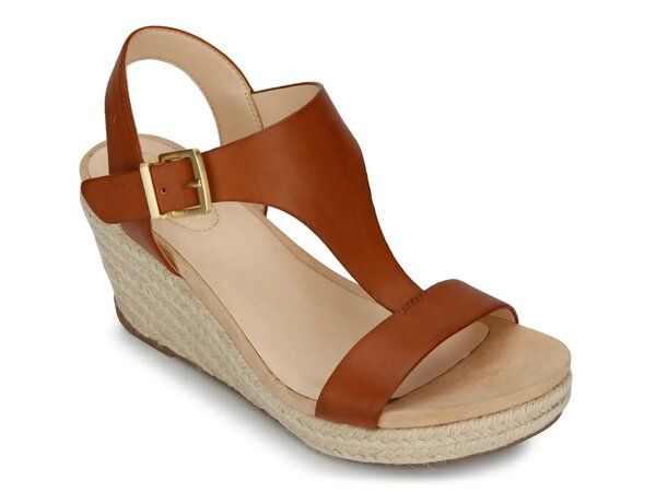 ケネスコール レディース シューズ サンダル Reaction Kenneth Cole Card Wedge Sandal Tan タン